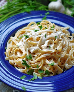 Creamy Spageti Alfredo