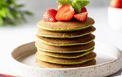 Diet Keto Pancake Pandan