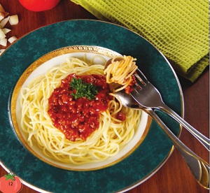 Menu Diet Spaghetti Bolognese