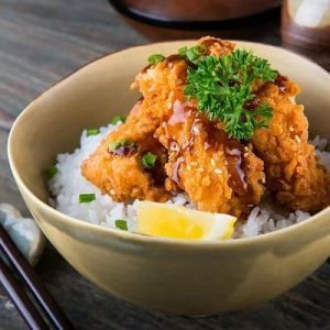 Crispy Chicken Katsu Rice Bowl