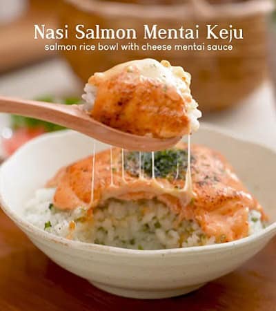 Salmon Mentai Rice Bowl