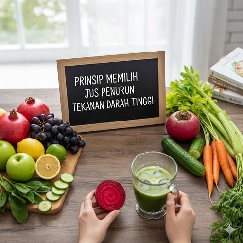 Jus Penurun Tekanan Darah Tinggi