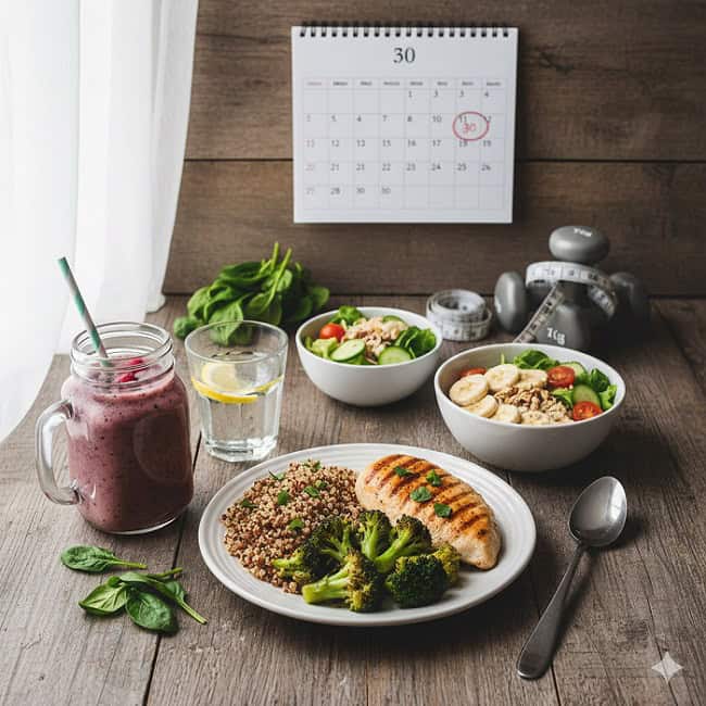 Menu Diet Sehat Pemula Turun 5 Kg dalam 30 Hari