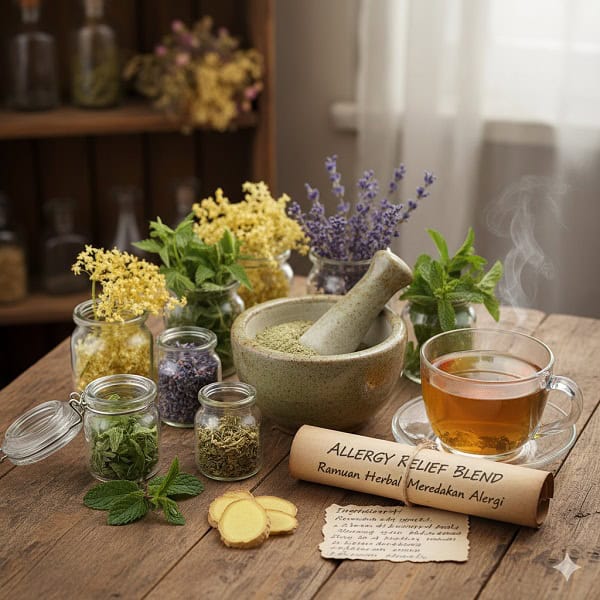 Ramuan Herbal untuk Meredakan Gejala Alergi