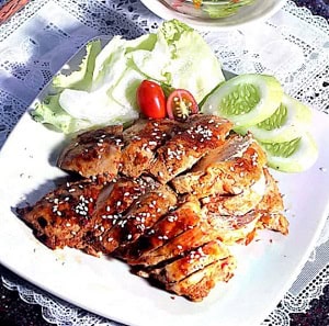 Menu Diet : Ayam Panggang Wijen