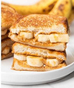 Peanut Butter and Banana Sandwich
