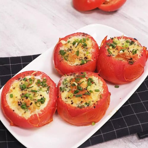 Telur Panggang Tomat Keju