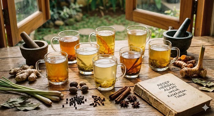 Resep Herbal Alami untuk Kesehatan Tubuh